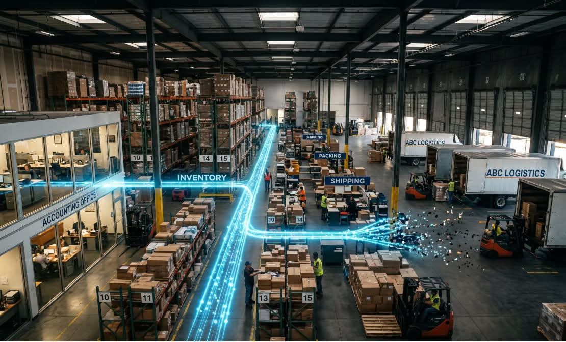 No Alignment Between Sales, Warehouse, and Production — And It Is Costing You Money